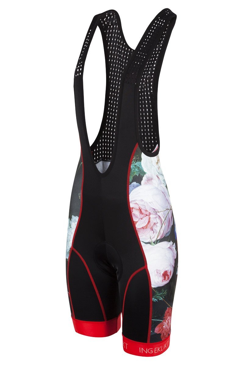 campus willekeurig Silicium Flower Bomb fietsbroek met bloemenprint voor dames | Ingeklikt