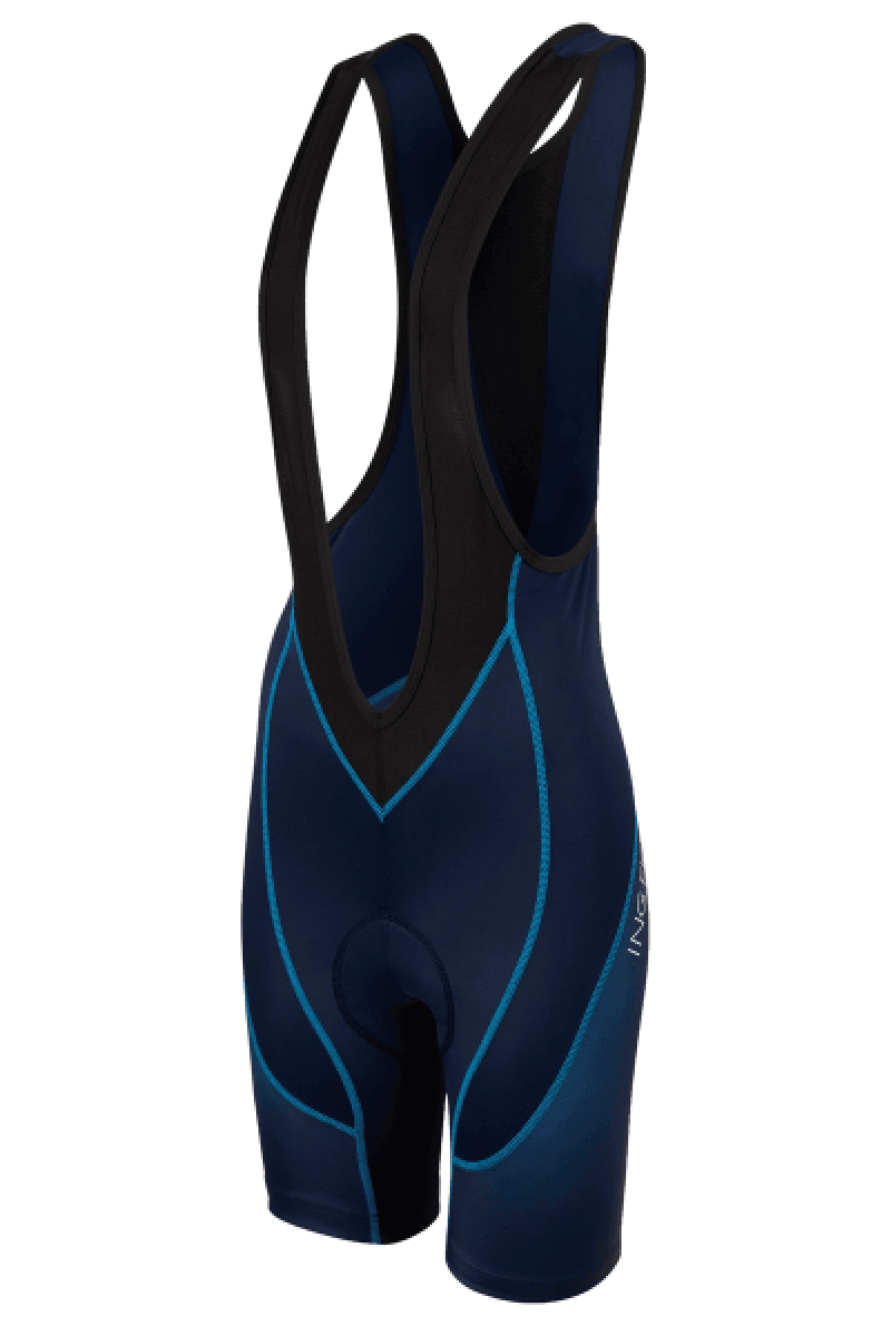 Santic Fietskorts, 2-in-1, korte damesfietsbroek met gevoerde hoge tailleband, broekrok, shorts, zitkussen, fietsrok, C-Zwart, S
