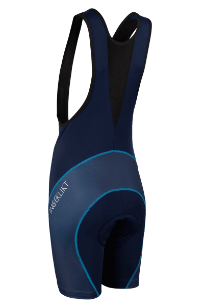 Integratie botsing etnisch Donkerblauwe dames fietsbroek The Blue | basic bibshorts