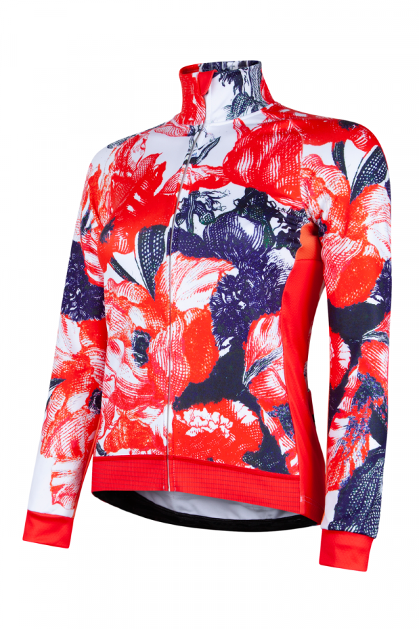 dames-fietsjack-bloemen