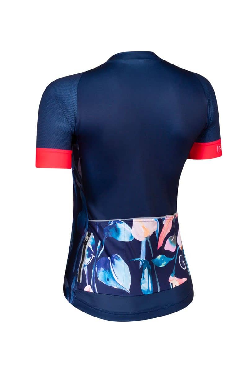 JPOJPO Vrouwen Wielertrui Lange Mouw Fiets Shirts Tops Lycal Manchet Reflecterende