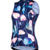 mouwloos-fietsshirt-dames-bloemenprint-night-lilies