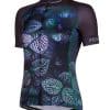 zwart-groen-fietsshirt-dames-lush-leaves