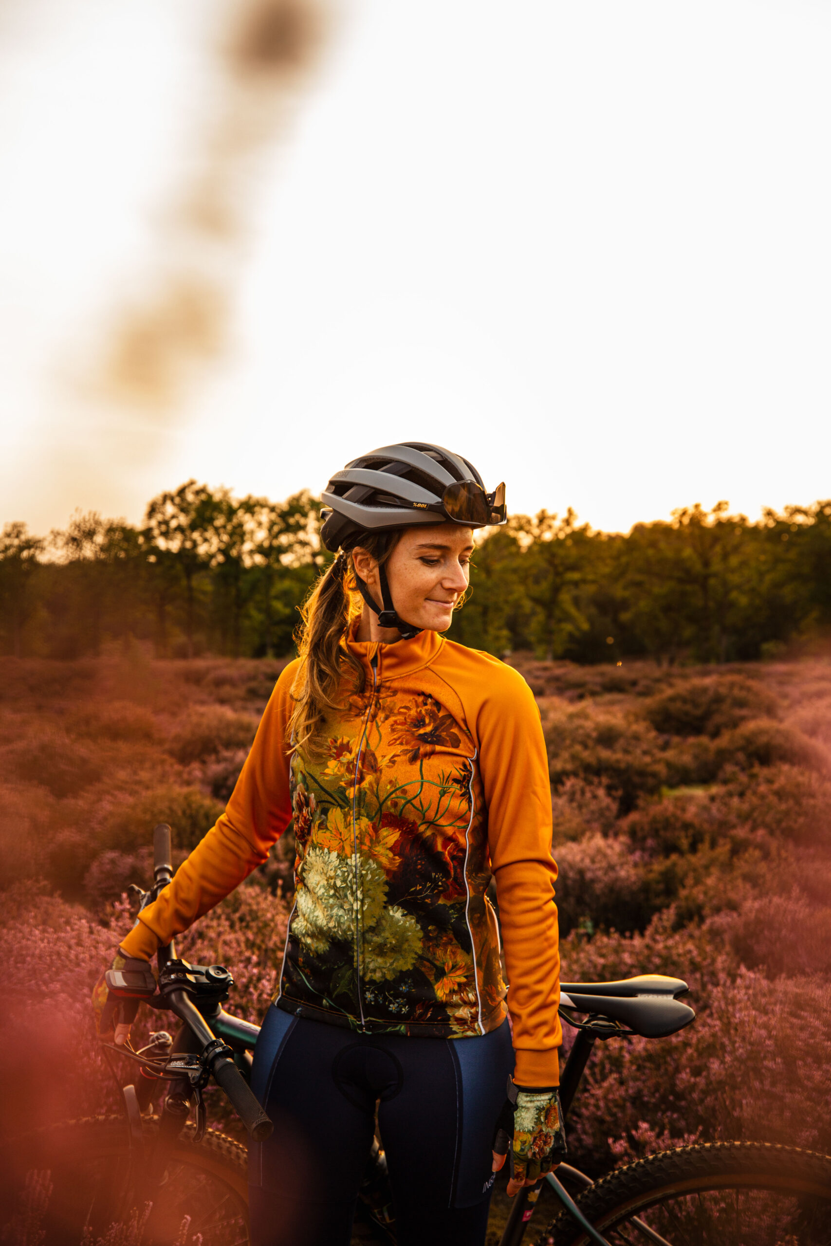 kleurrijke dames fietskleding herfst nederlands merk