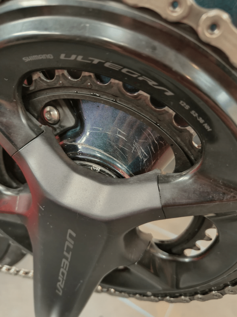 carbonschade bij een tweedehands racefiets kopen