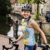bibshorts-blauw-geel-pioenrozen-dames