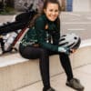 dames-fietsjas-groen