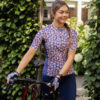 dames-fietsshirt-met-korte-mouwen-en-blauw-witte-luipaardprint
