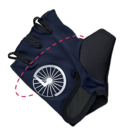 maattabel fietshandschoenen dames