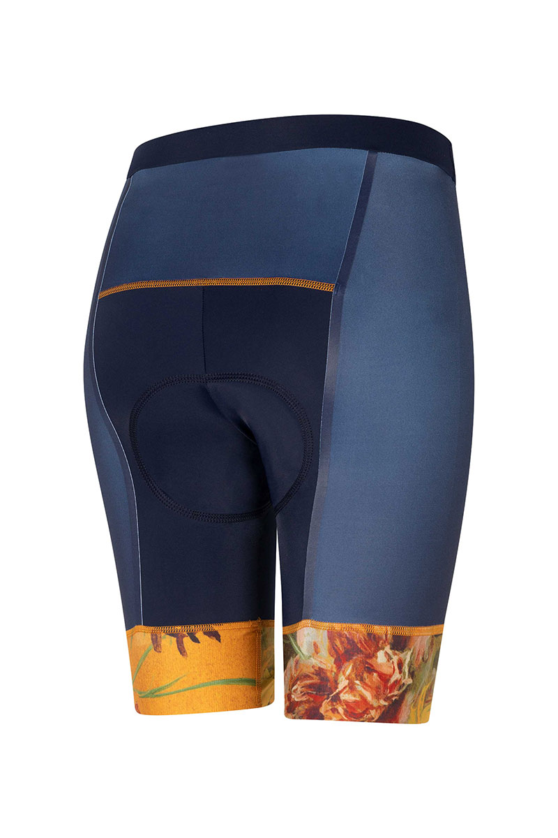 Korte dames fietsbroek | mooie korte zonder bretels