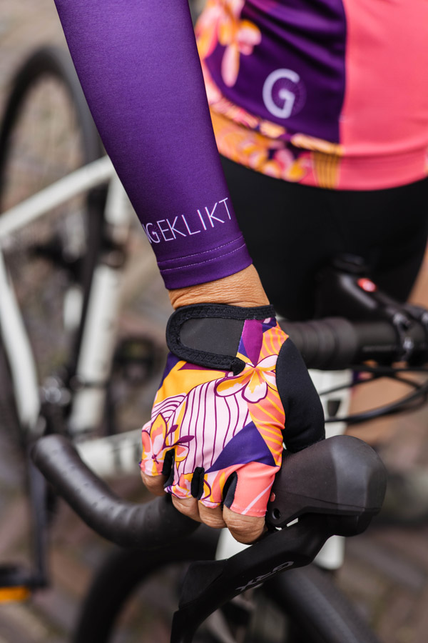 fietshandschoenen-paars-roze-oranje