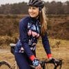 fietsjack-dames-blauw-night-lilies