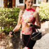 mouwloos-dames-fietsshirt-met-gele-witte-en-roze-bloemen