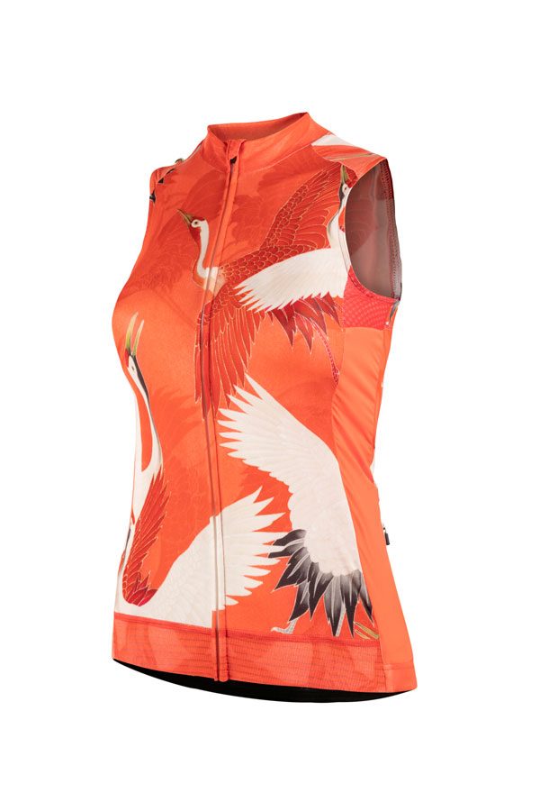 mouwloos-dames-fietssshirt-zalmroze