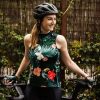 mouwloos-fietsshirt-groen-dames