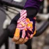 paars-oranje-fietshandschoenen-dames