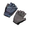 wielerhandschoenen-dames-zwart-print