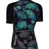 zwart groen blauw wielershirt voor vrouwen