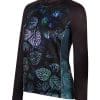 zwart-groen-wielerjack-dames-lush-leaves